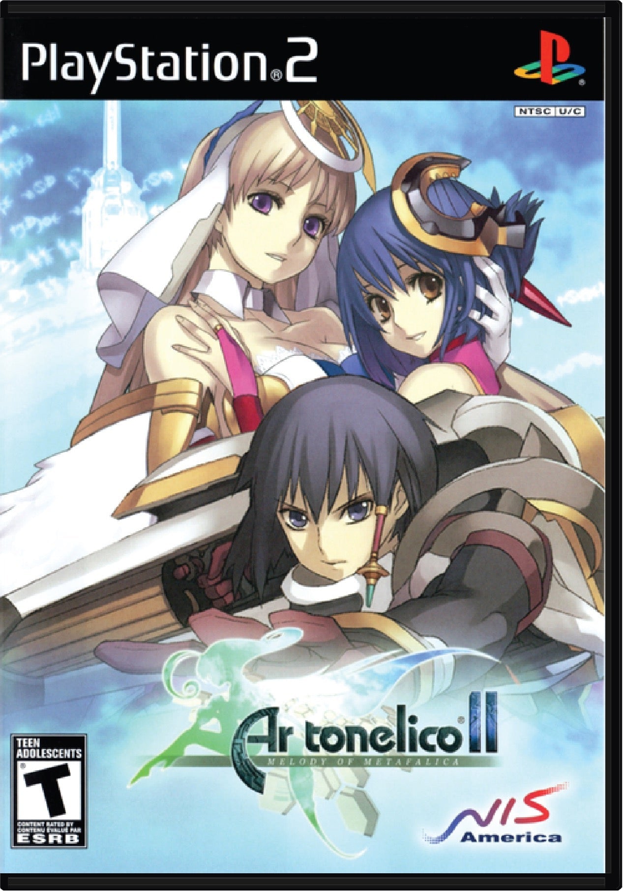 Ar Tonelico 2 Melody of MetaFalica Cover Art and Product Photo