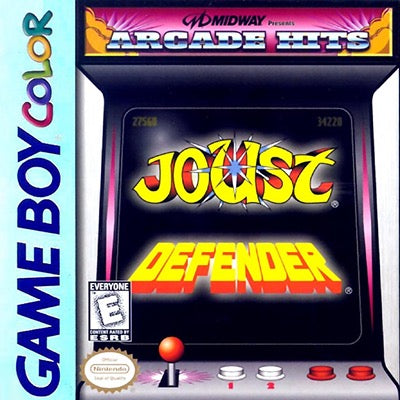 Arcade Hits Joust and Defender Cover Art