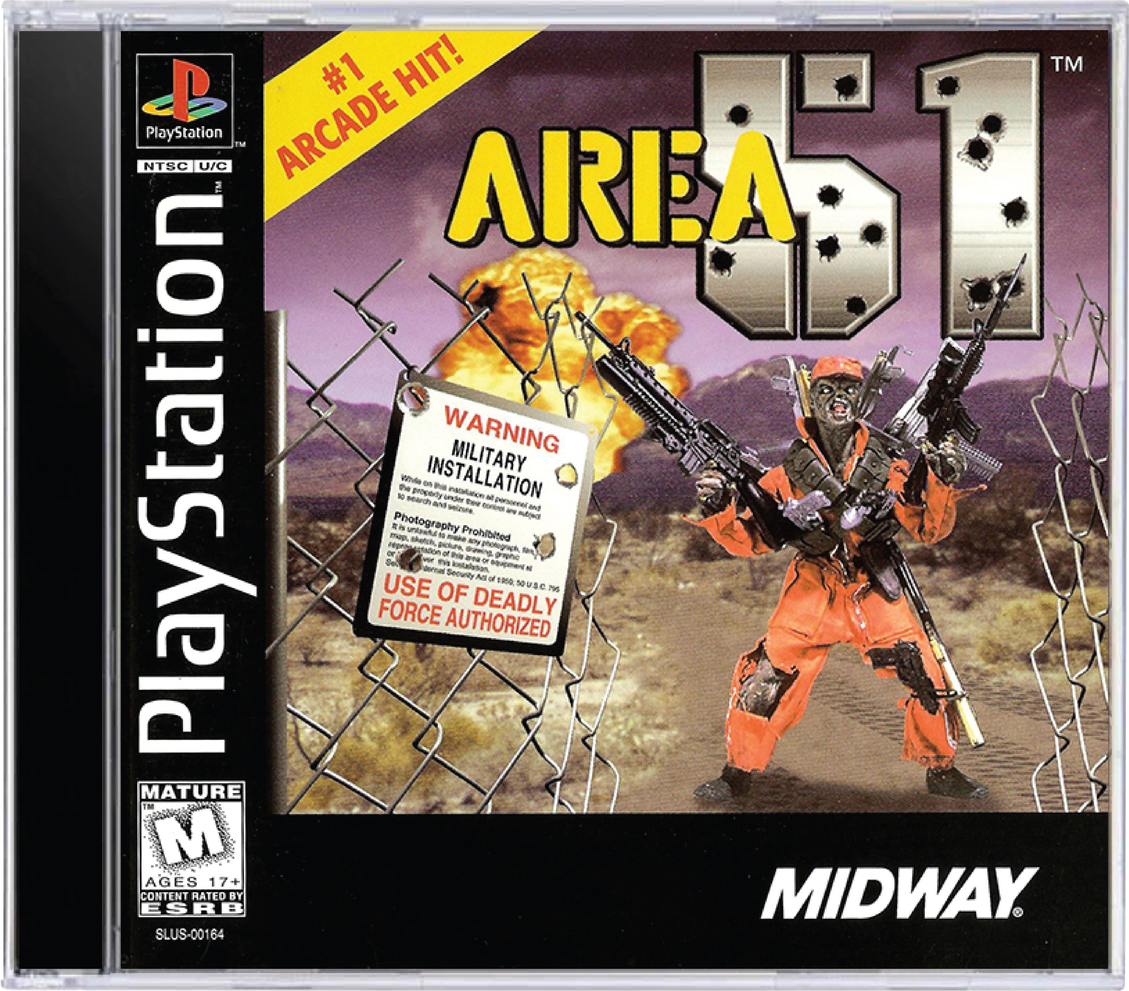 Area 51 Sony PlayStation 1 PS1