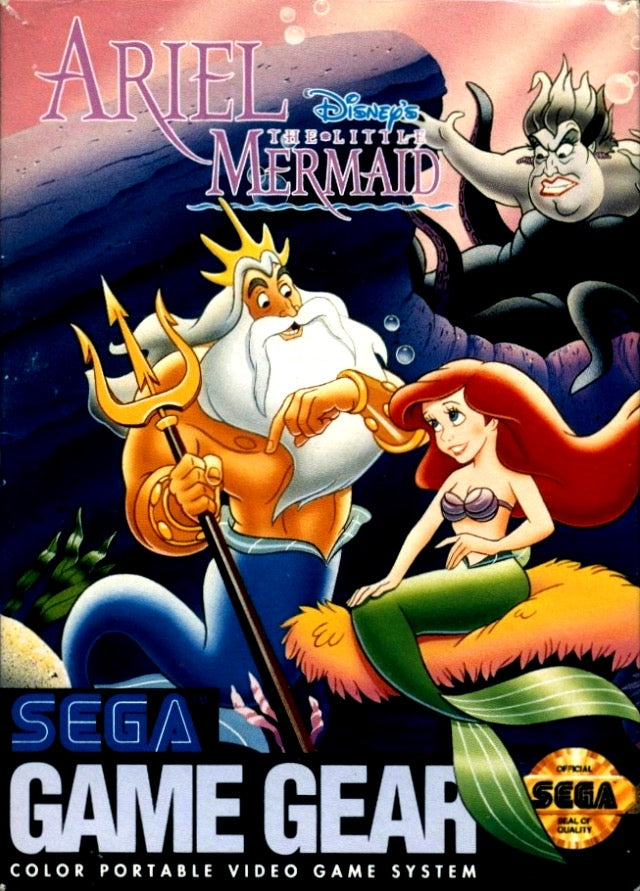 Ariel the Little Mermaid Cover Art