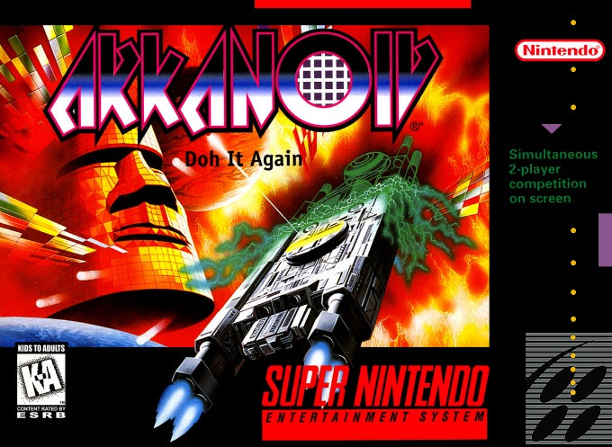 Arkanoid Doh It Again Cover Art