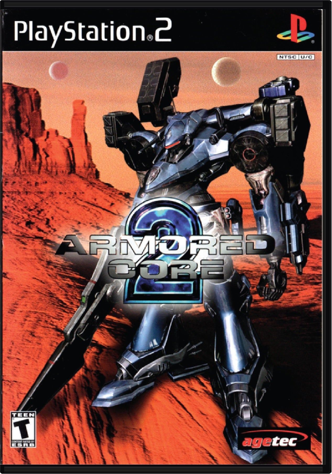Armored Core 2 Cover Art and Product Photo
