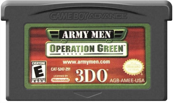 Army Men Operation Green Cartridge