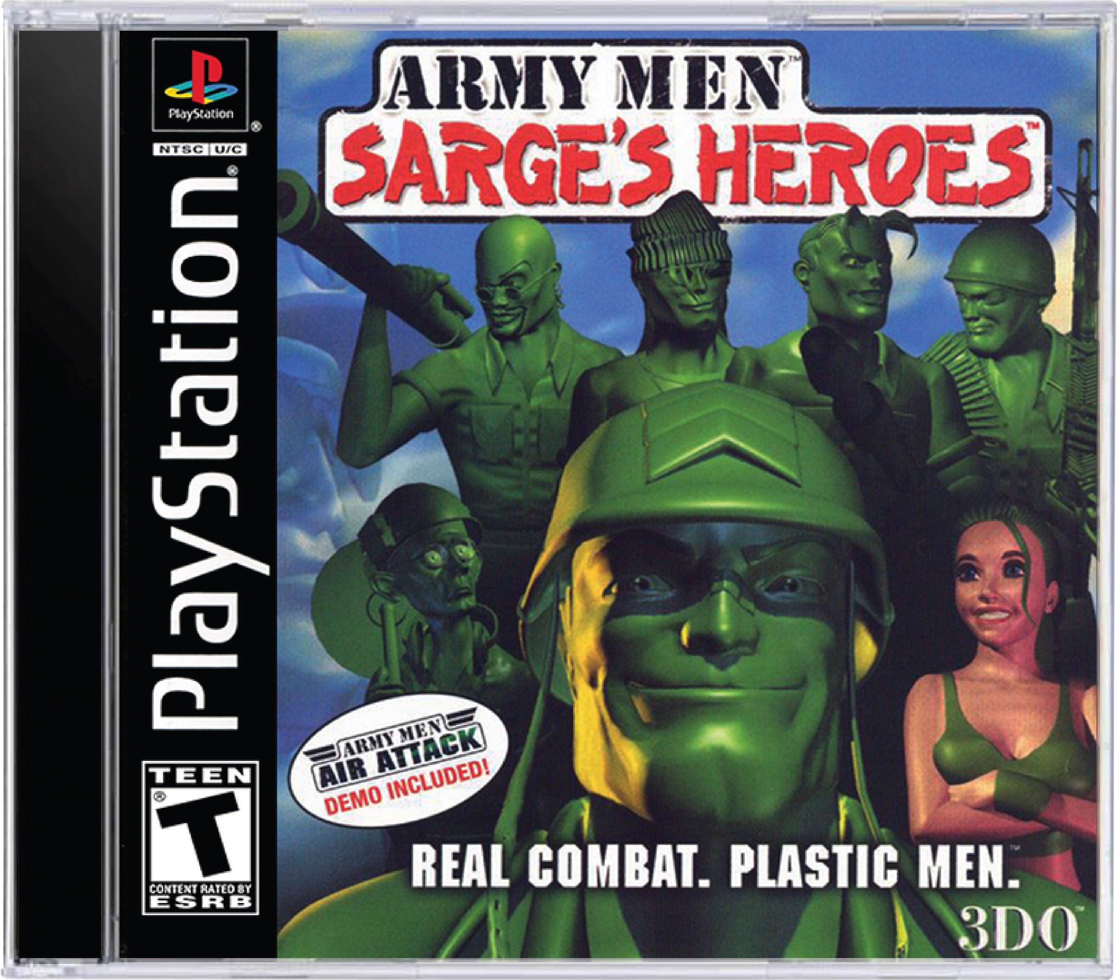 Army Men Sarge's Heroes Cover Art and Product Photo