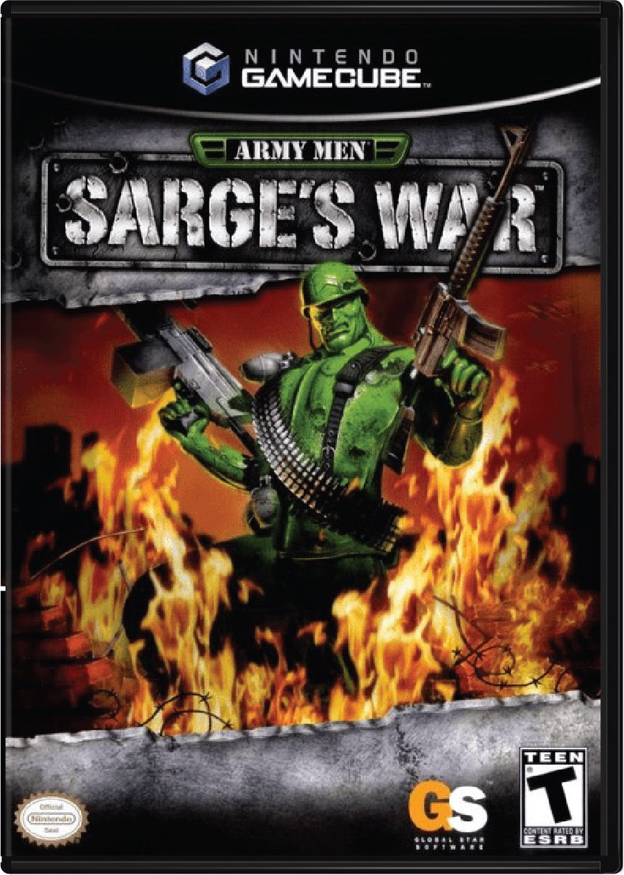 Army Men Sarge's War Cover Art and Product Photo