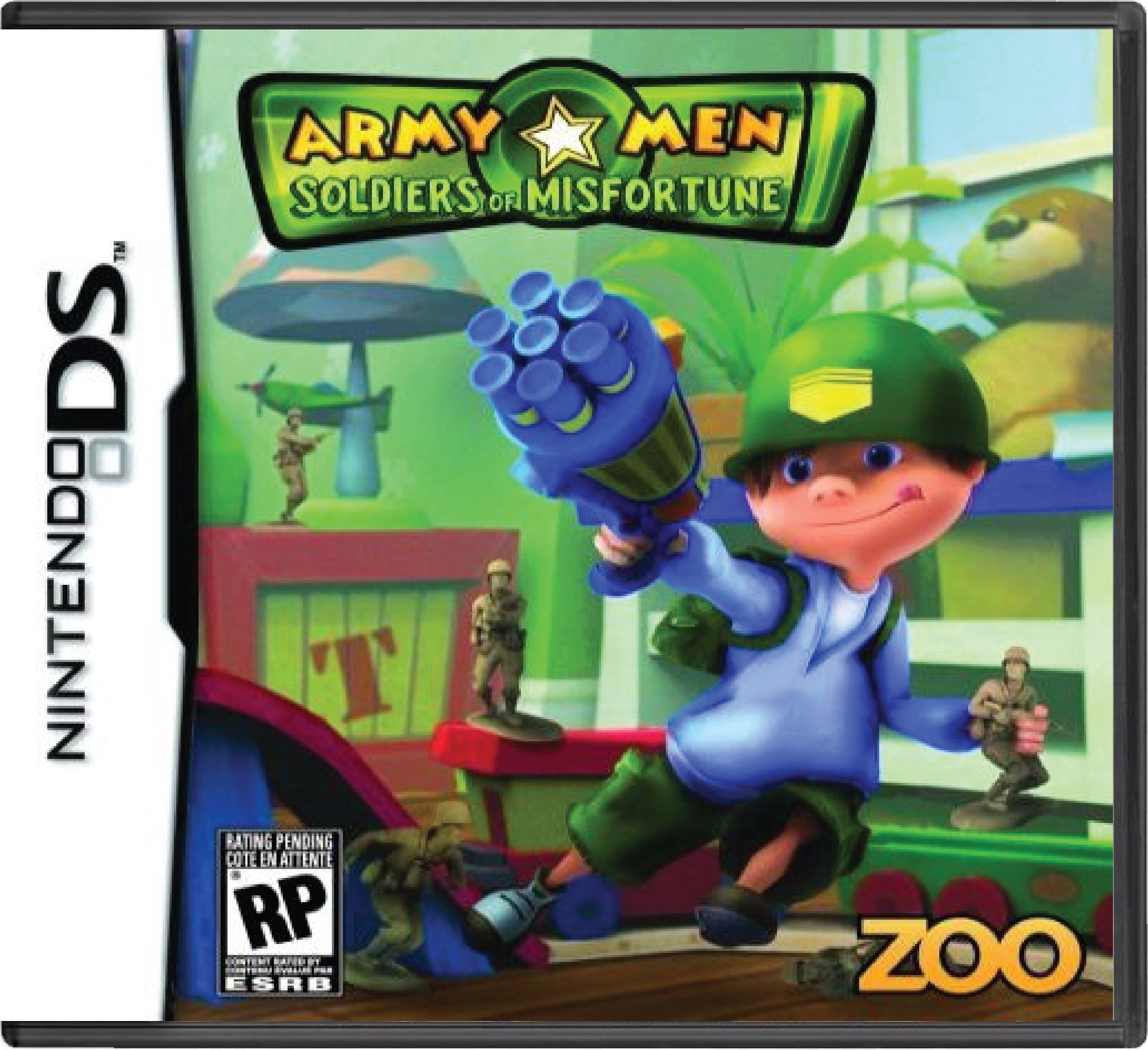 Army Men Soldiers of Misfortune Cover Art