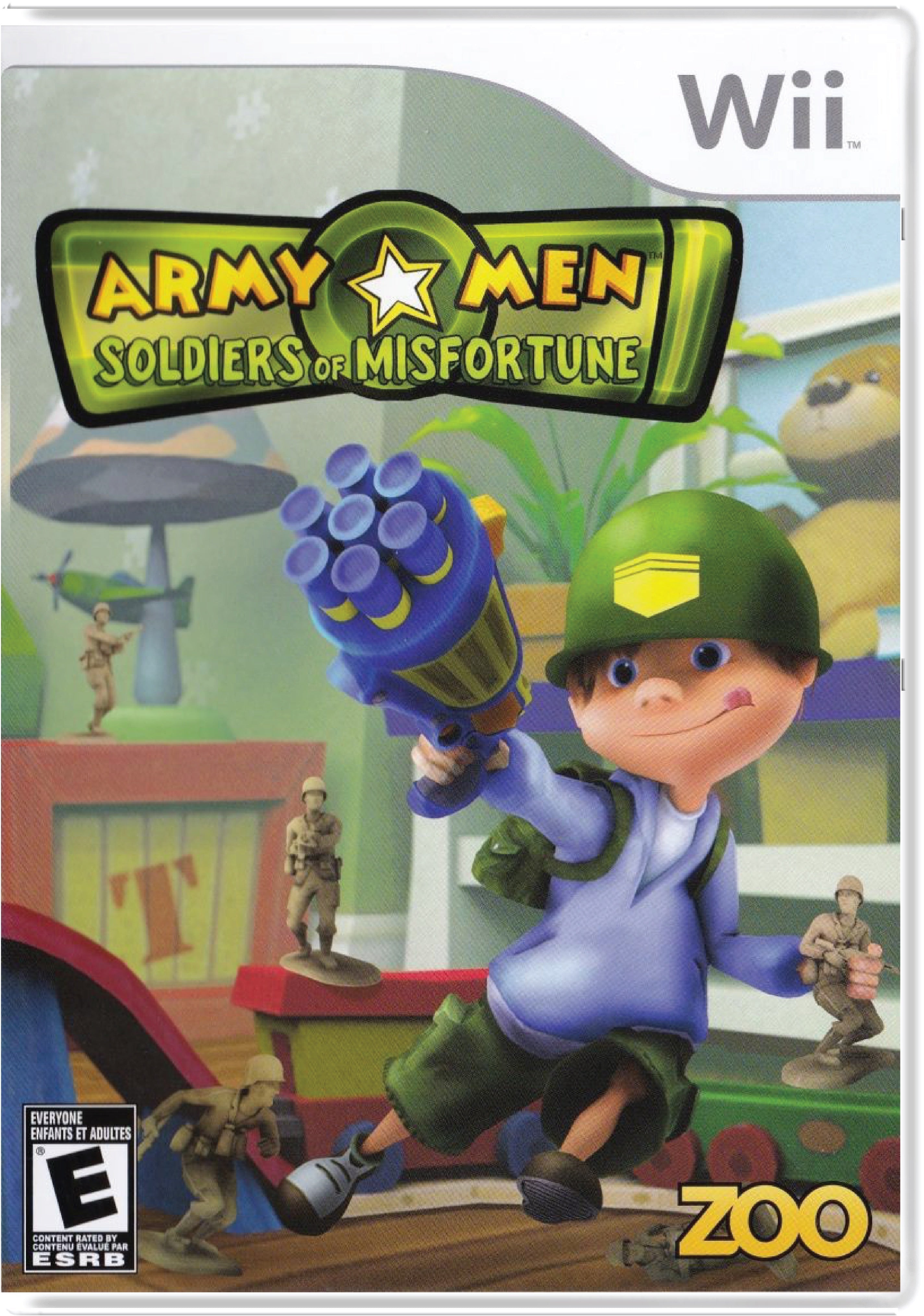 Army Men Soldiers of Misfortune Cover Art
