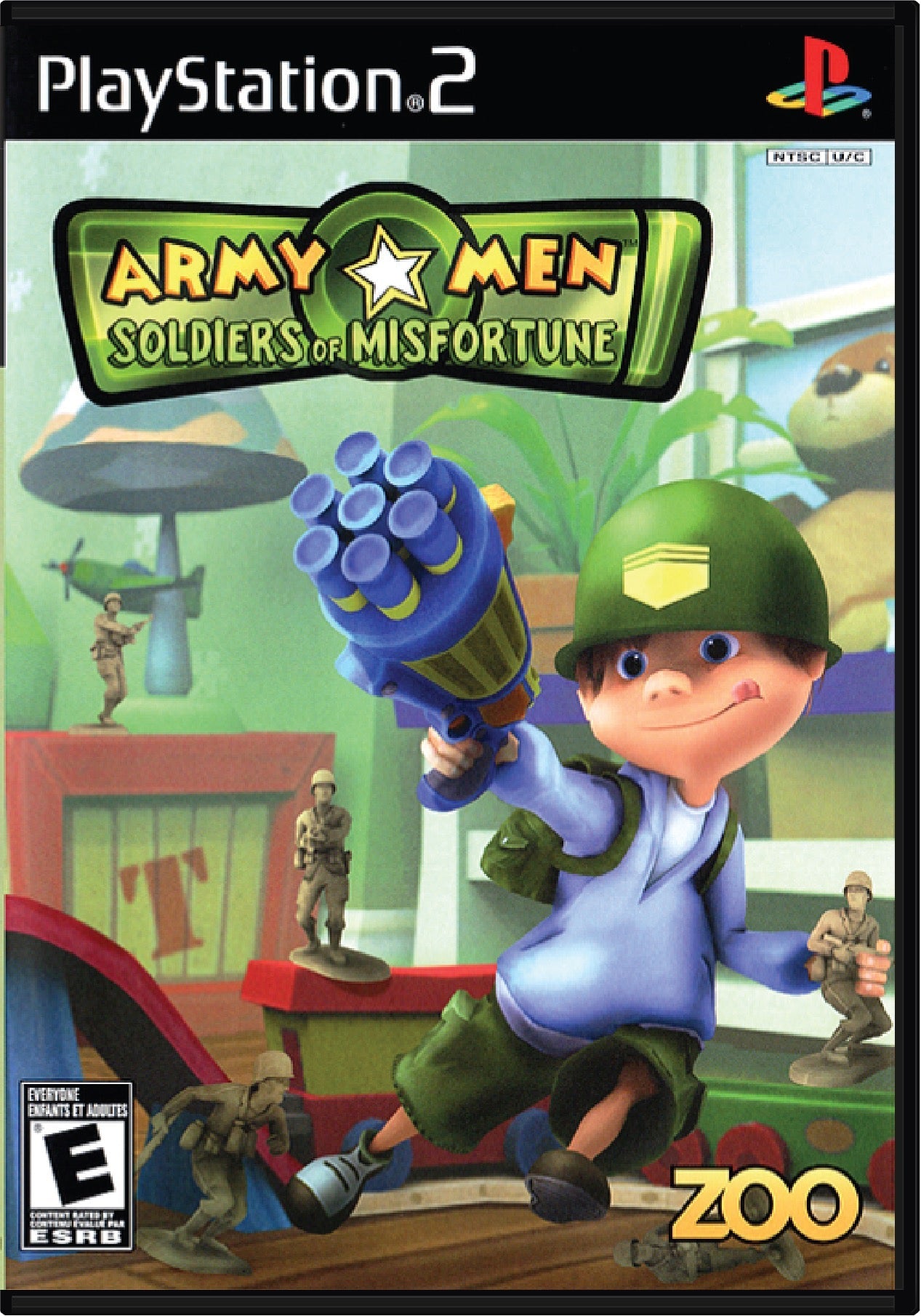 Army Men Soldiers of Misfortune Cover Art and Product Photo
