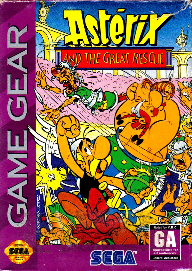 Asterix and the Great Rescue Cover Art