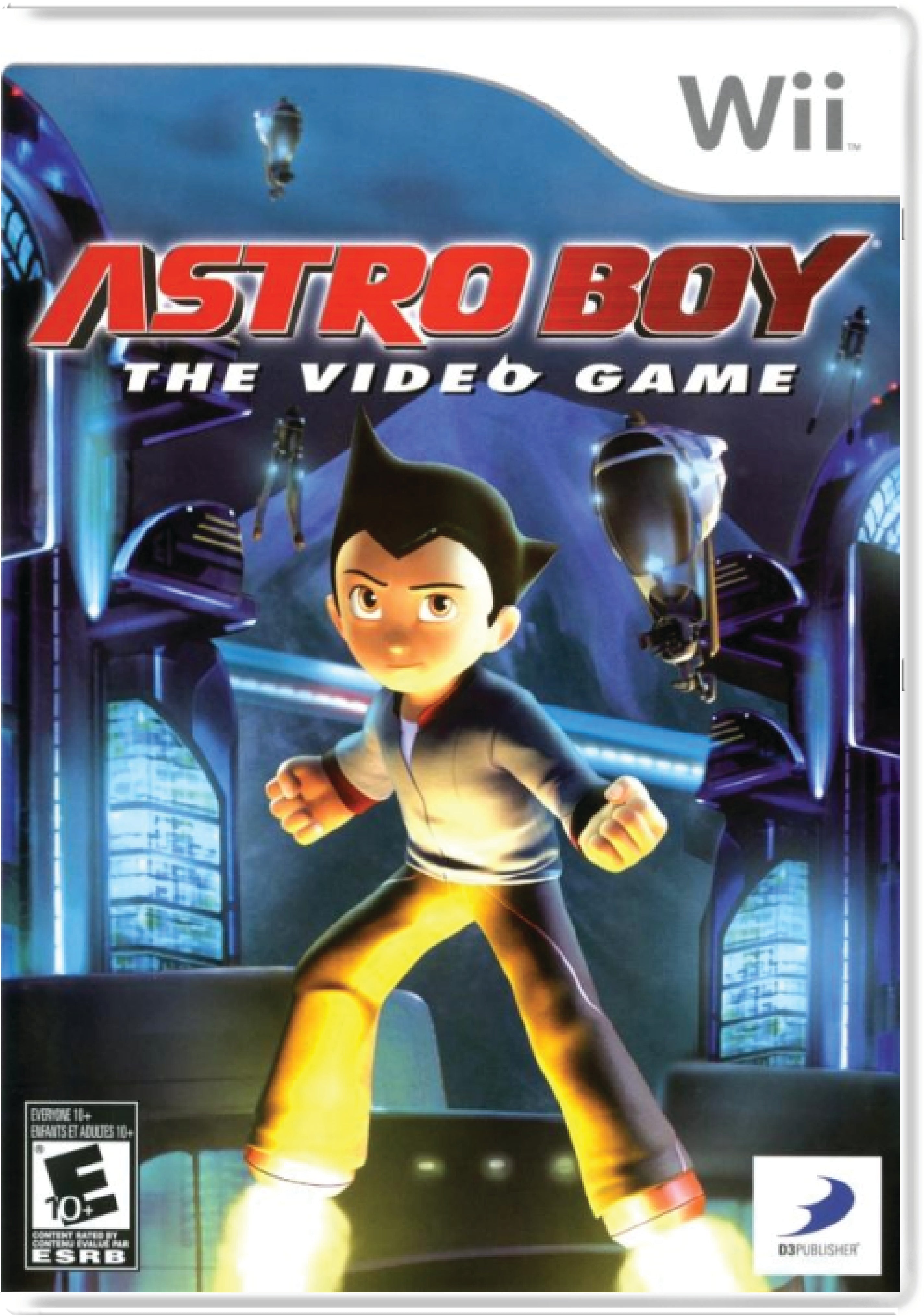 Astro Boy The Video Game Cover Art