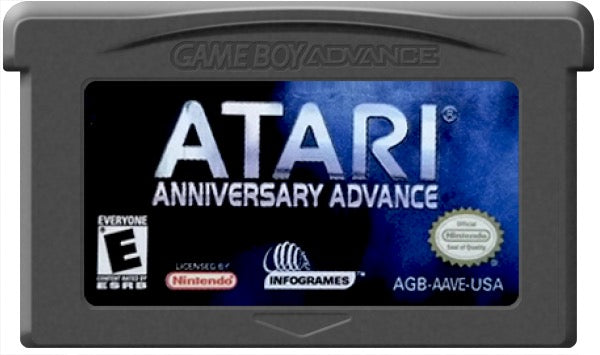 Atari Anniversary Advance Cartridge