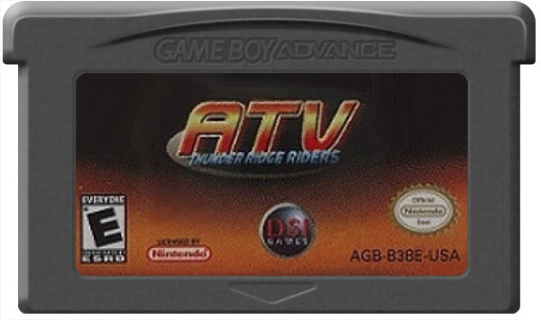ATV Thunder Ridge Riders Cartridge