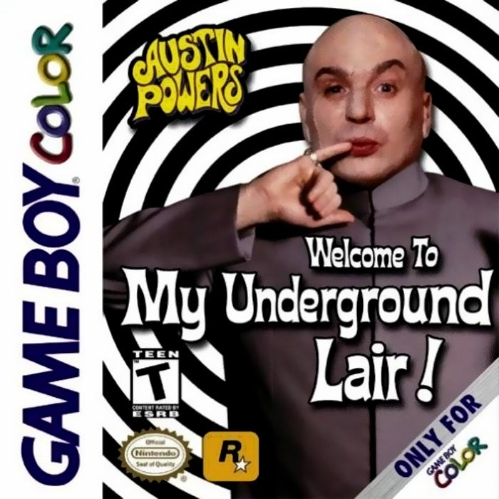 Austin Powers Welcome to my Underground Lair Cover Art