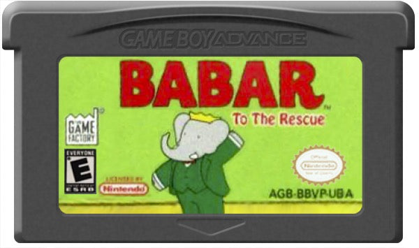 Babar To the Rescue Cartridge