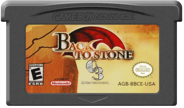Back to Stone Cartridge