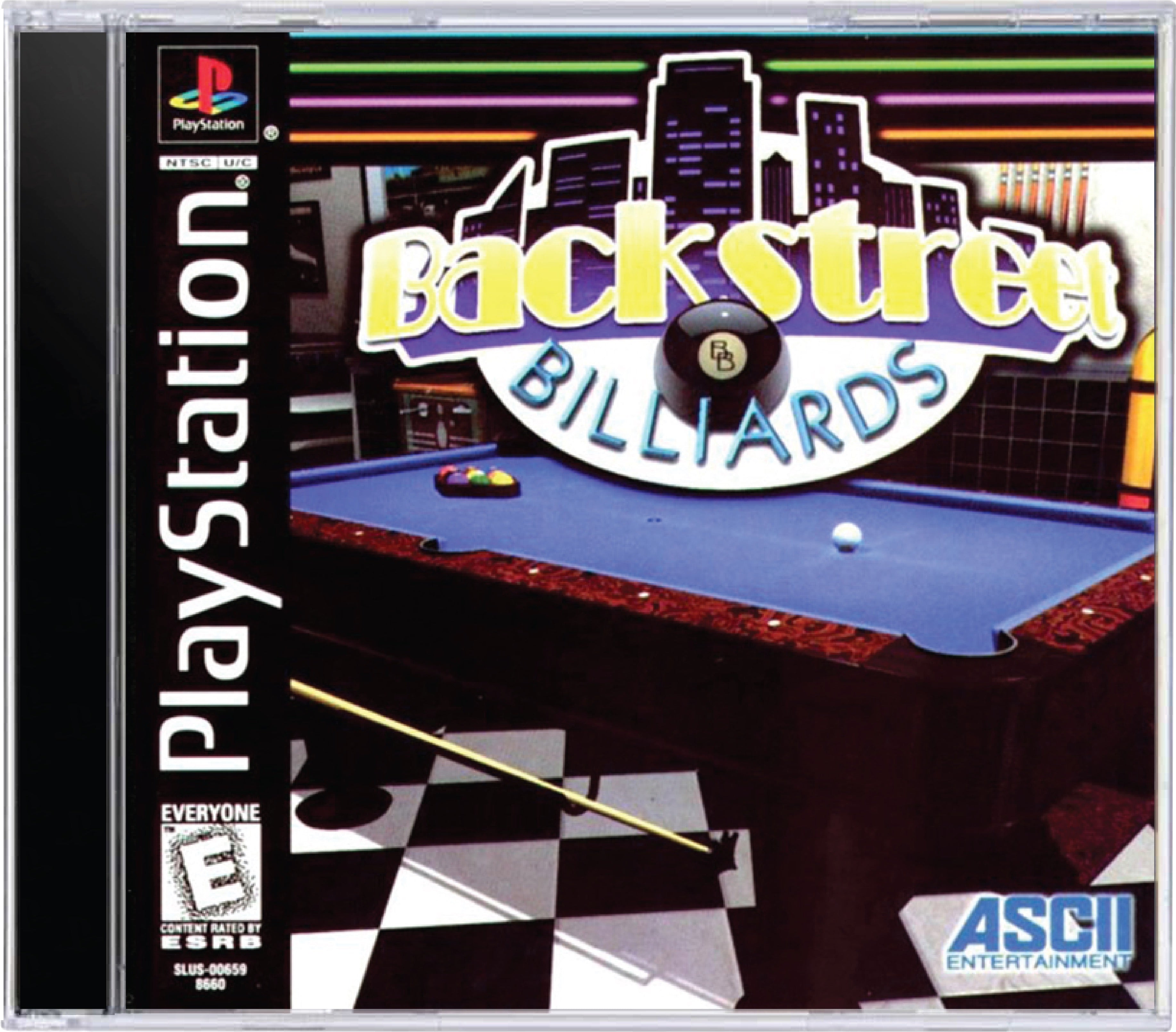 Backstreet Billiards Cover Art and Product Photo