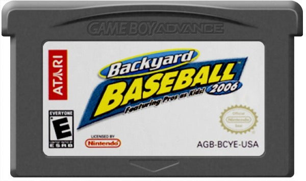 Backyard Baseball 2006 Cartridge
