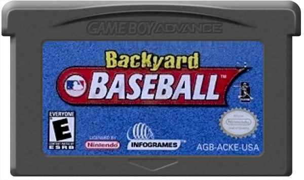 Backyard Baseball Cartridge