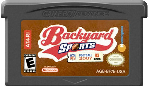 Backyard Football 2007 Cartridge