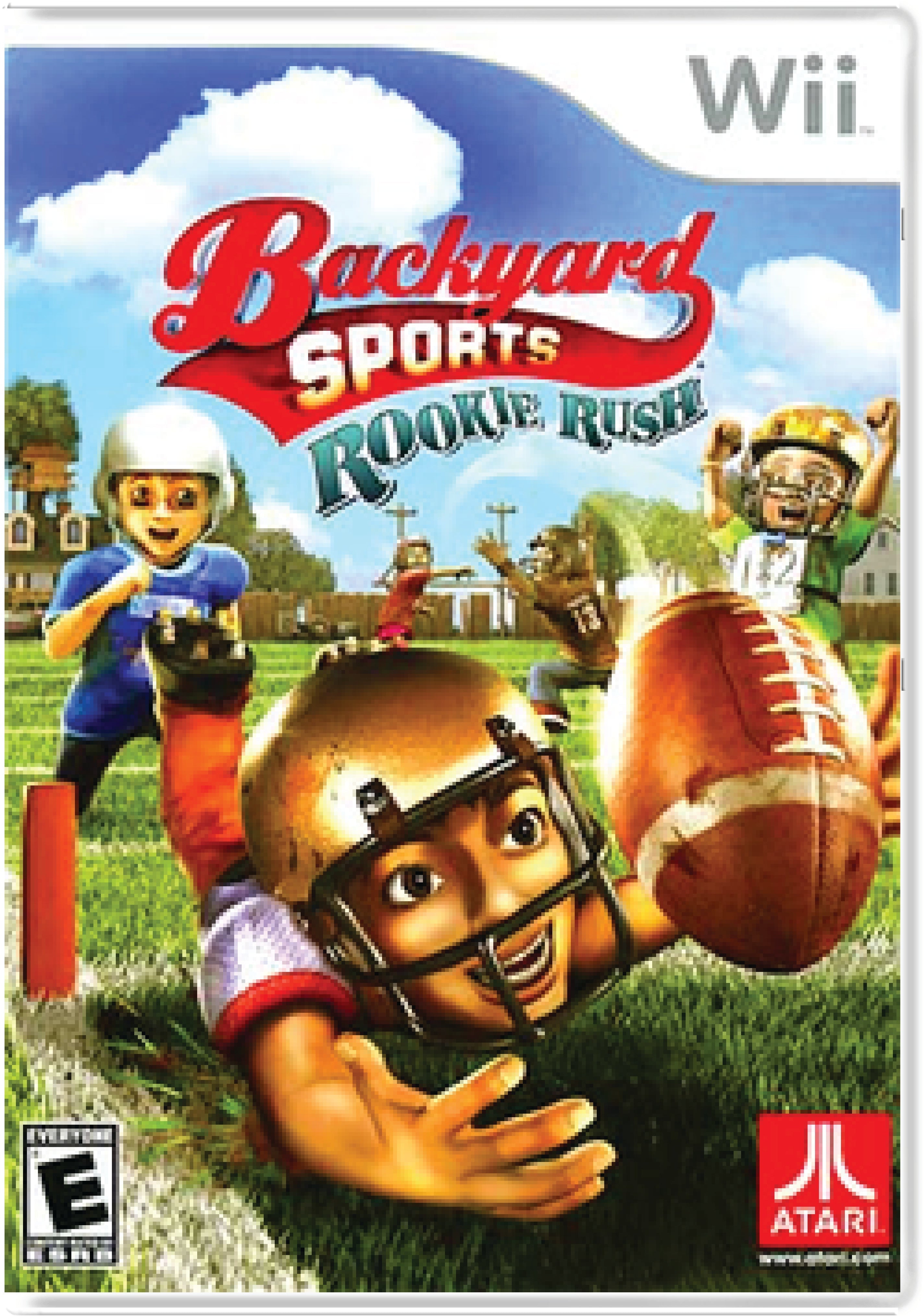 Backyard Sports Rookie Rush Cover Art