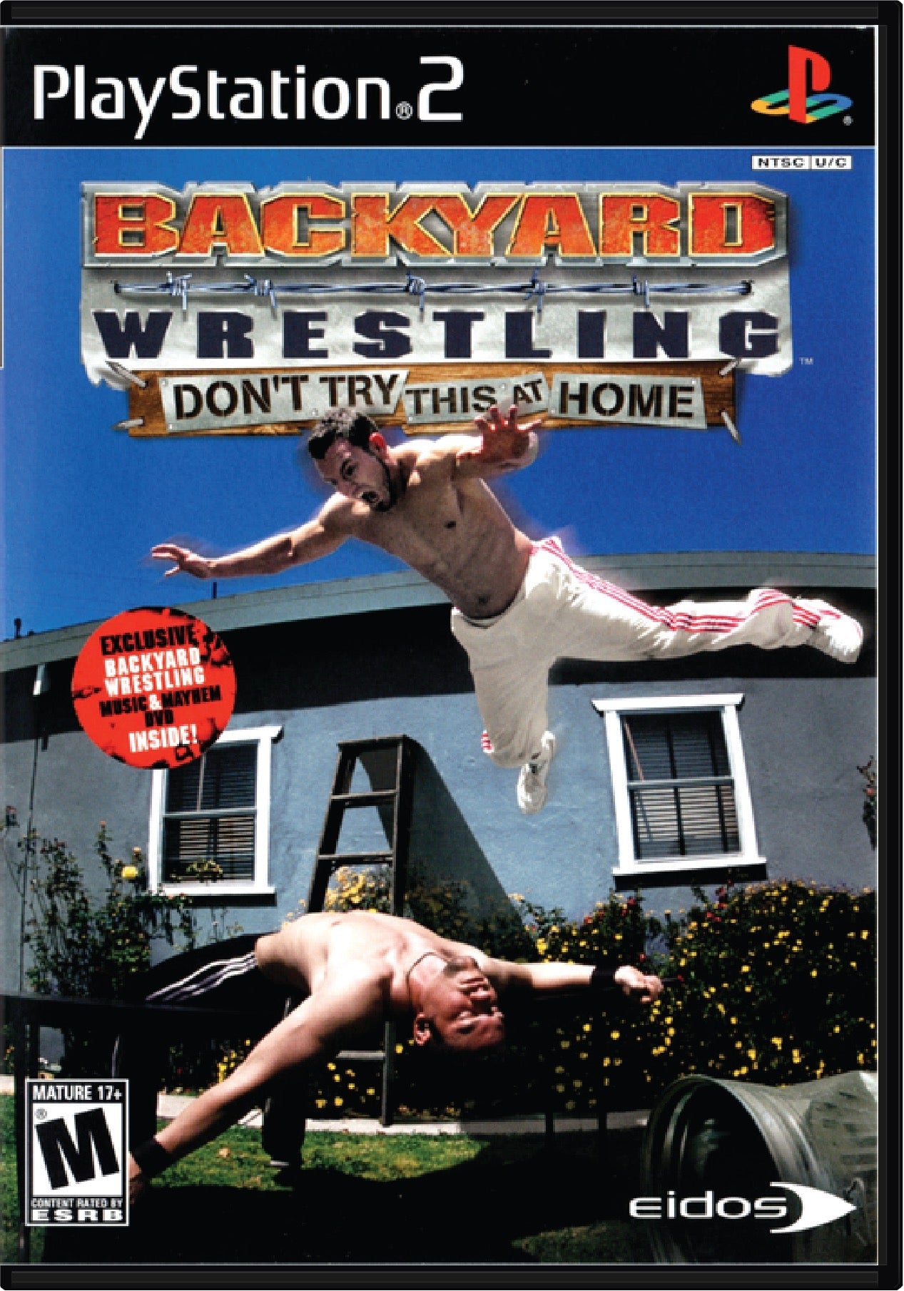 Backyard Wrestling Cover Art and Product Photo