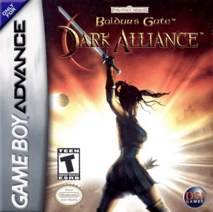 Baldur's Gate Dark Alliance Cover Art
