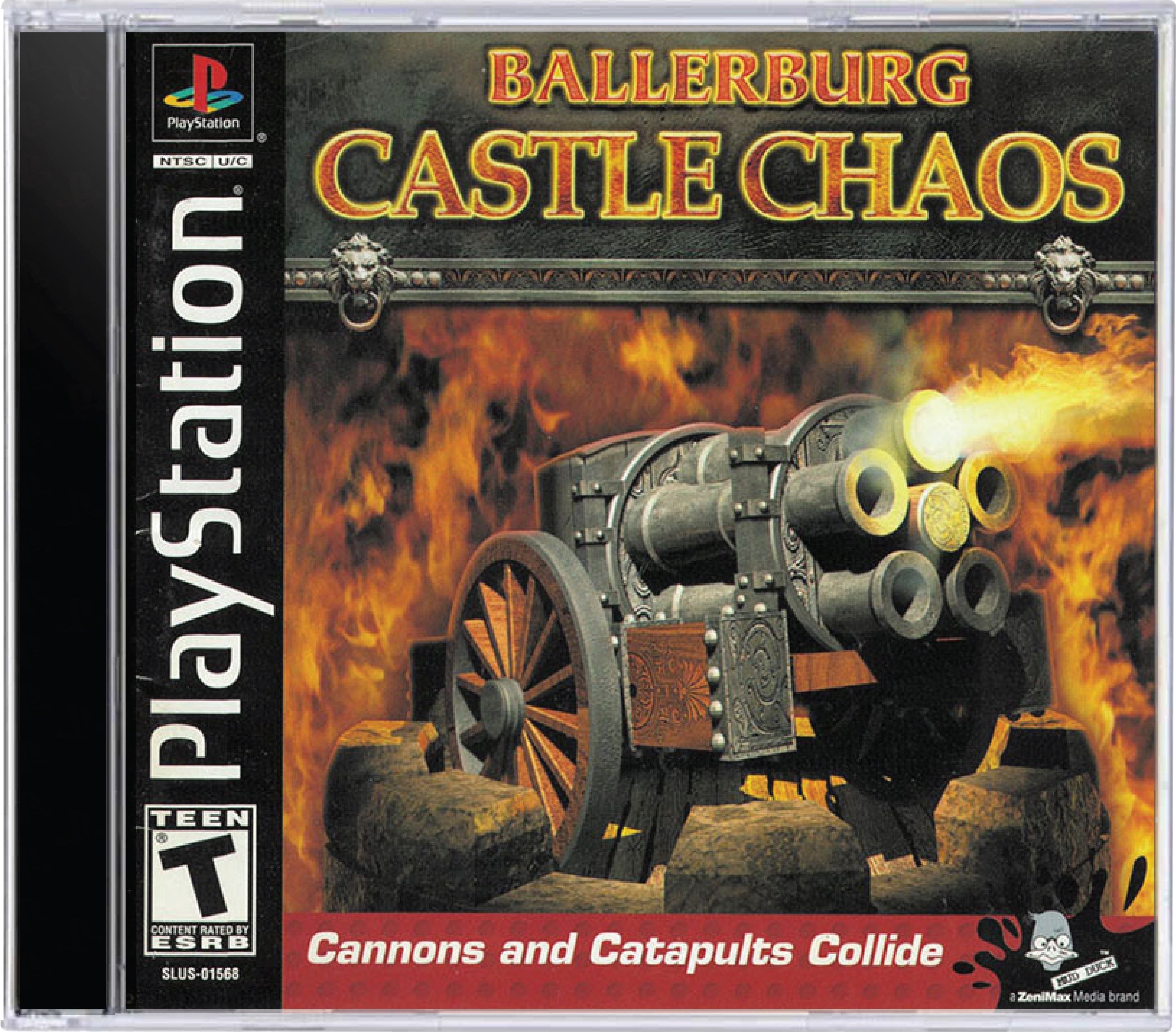 Ballerburg Castle Chaos Cover Art and Product Photo