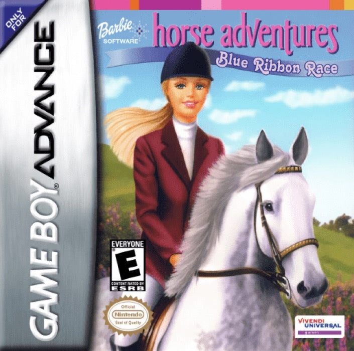 Barbie Horse Adventures Blue Ribbon Race Cover Art