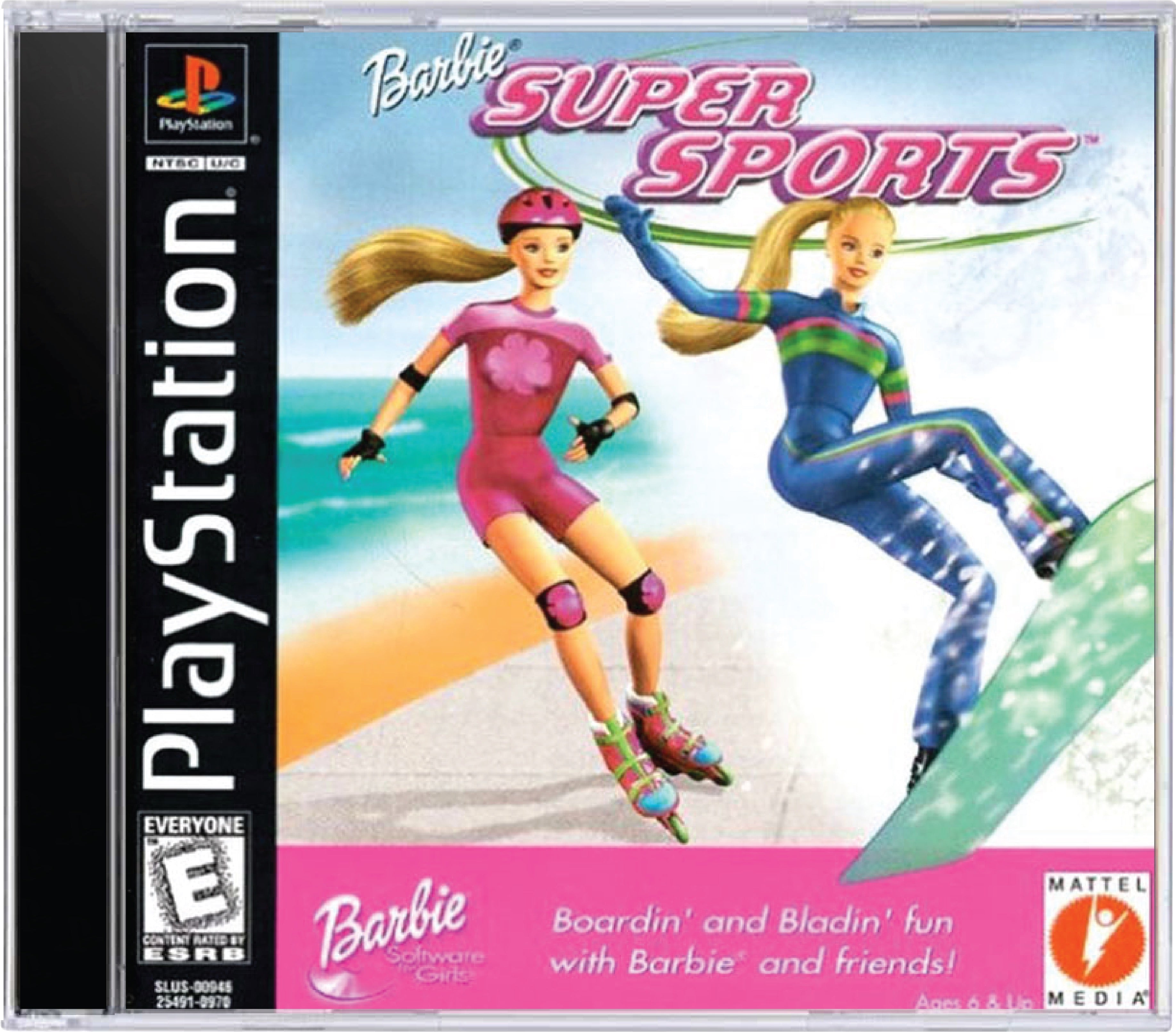 Barbie Super Sports Cover Art and Product Photo