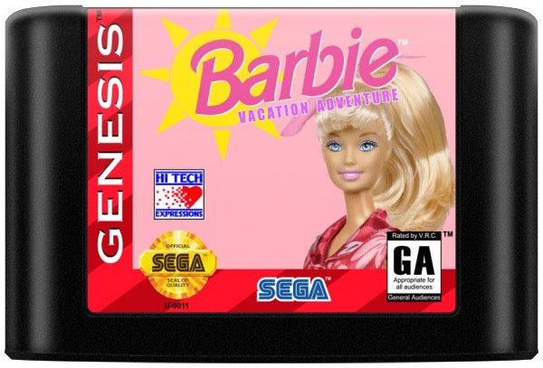 Barbie Vacation Adventure Cartridge