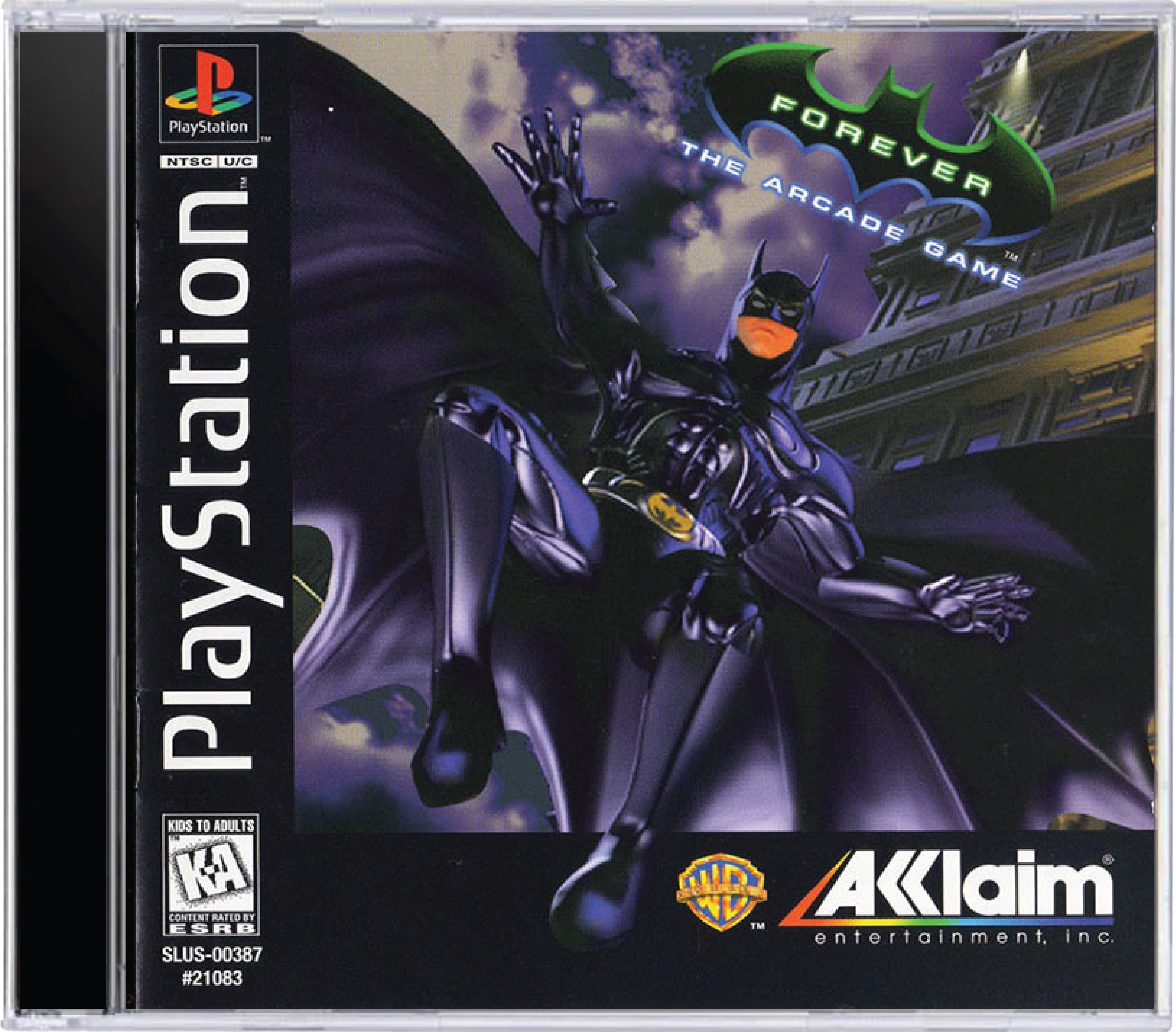 Batman Forever Arcade Cover Art and Product Photo