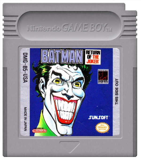 Batman Return of the Joker Cartridge