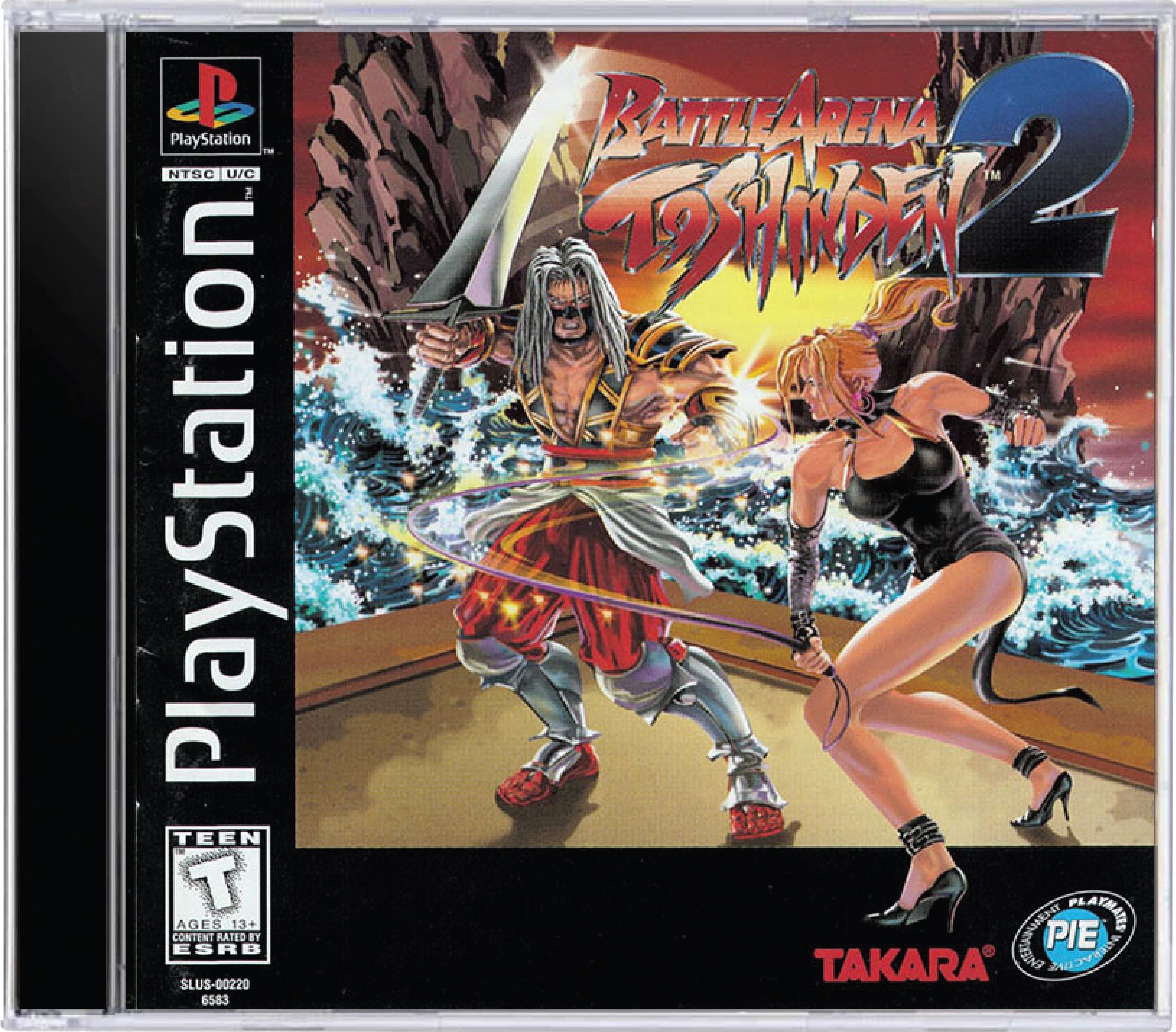 Battle Arena Toshinden 2 Cover Art and Product Photo