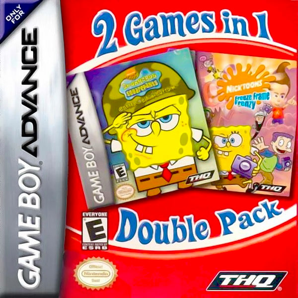 Battle for Bikini Bottom & Freeze Frame Frenzy Double Pack Cover Art