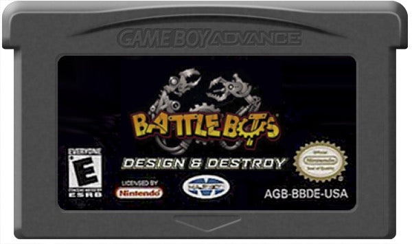 Battlebots Design and Destroy Cartridge