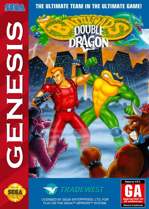 Battletoads and Double Dragon The Ultimate Team Cover Art