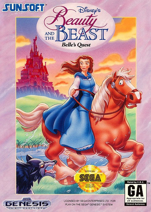 Beauty and the Beast Belle's Quest Cover Art