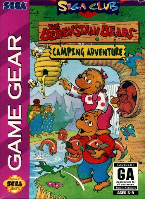 Berenstain Bears Camping Adventures Cover Art