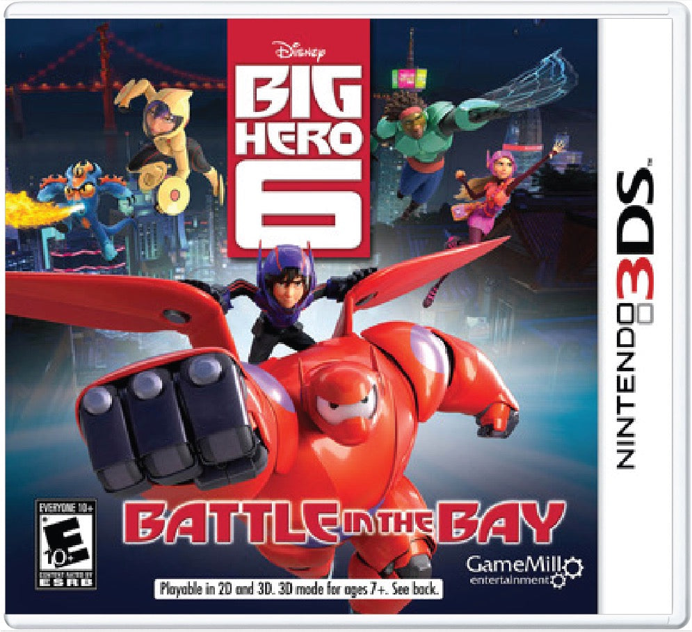 Big Hero 6 Battle in the Bay Cover Art