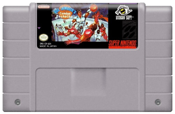 Bill Laimbeer's Combat Basketball Cartridge