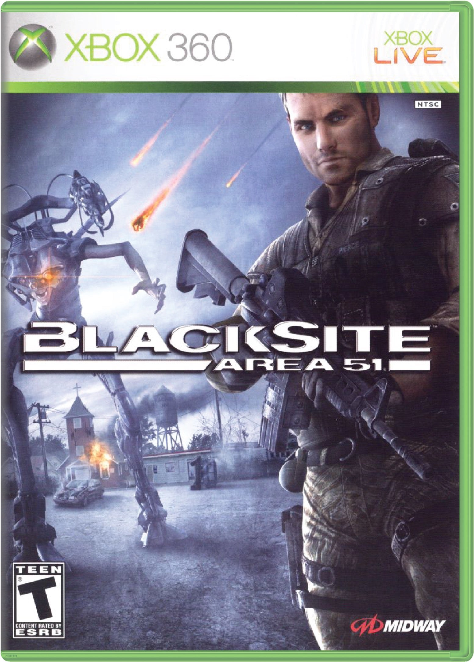 2007 BlackSite: Area 51 PS3 Xbox 360 PC Print Ad/Poster Video Game Promo Art