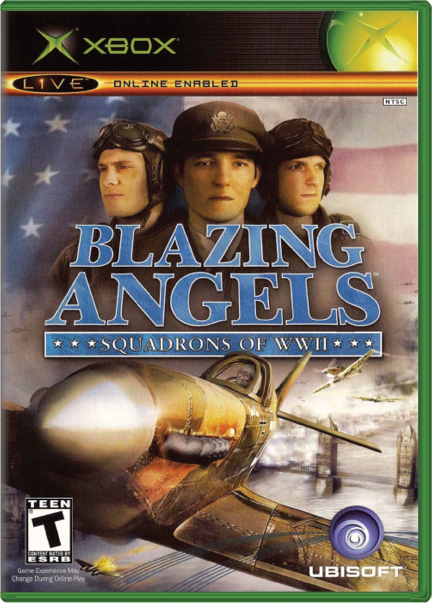 Blazing Angels Squadrons of WWII Cover Art