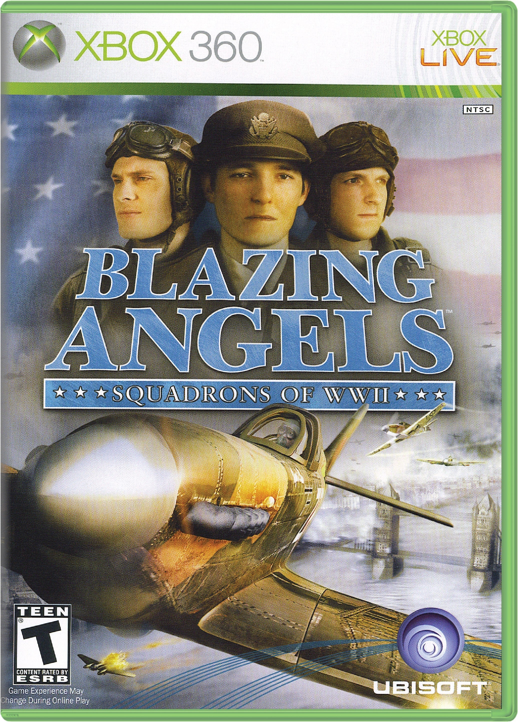 Blazing Angels Squadrons of WWII Cover Art