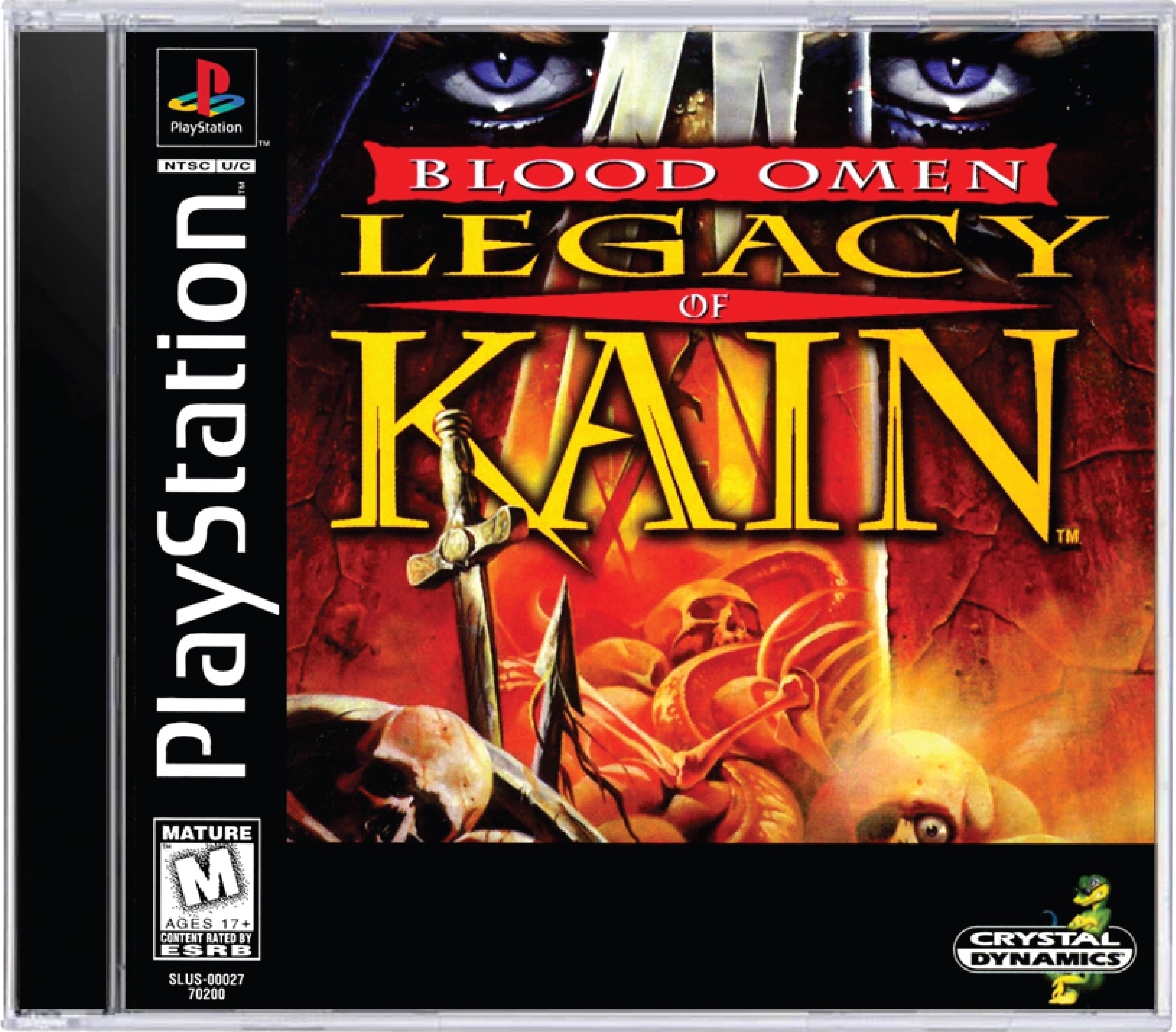 Blood Omen Legacy of Kain Cover Art and Product Photo