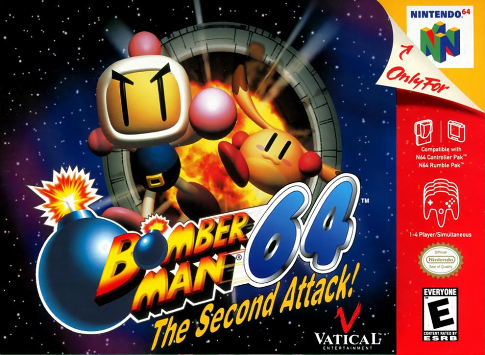 Bomberman 64 Second Attack - Nintendo N64