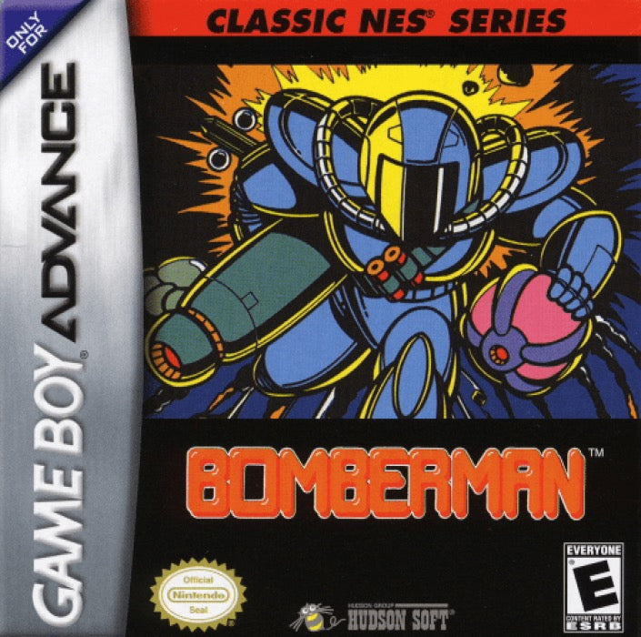 Bomberman Classic NES Series Cover Art
