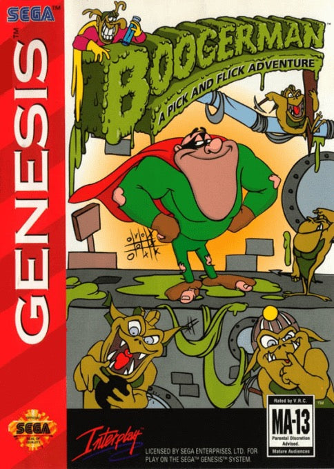 Boogerman A Pick and Flick Adventure Cover Art