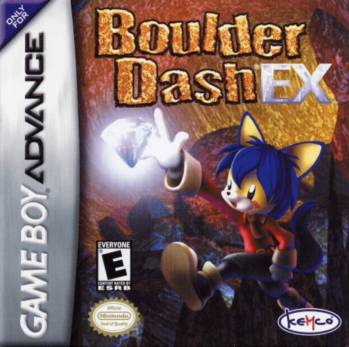 Boulder Dash EX Cover Art