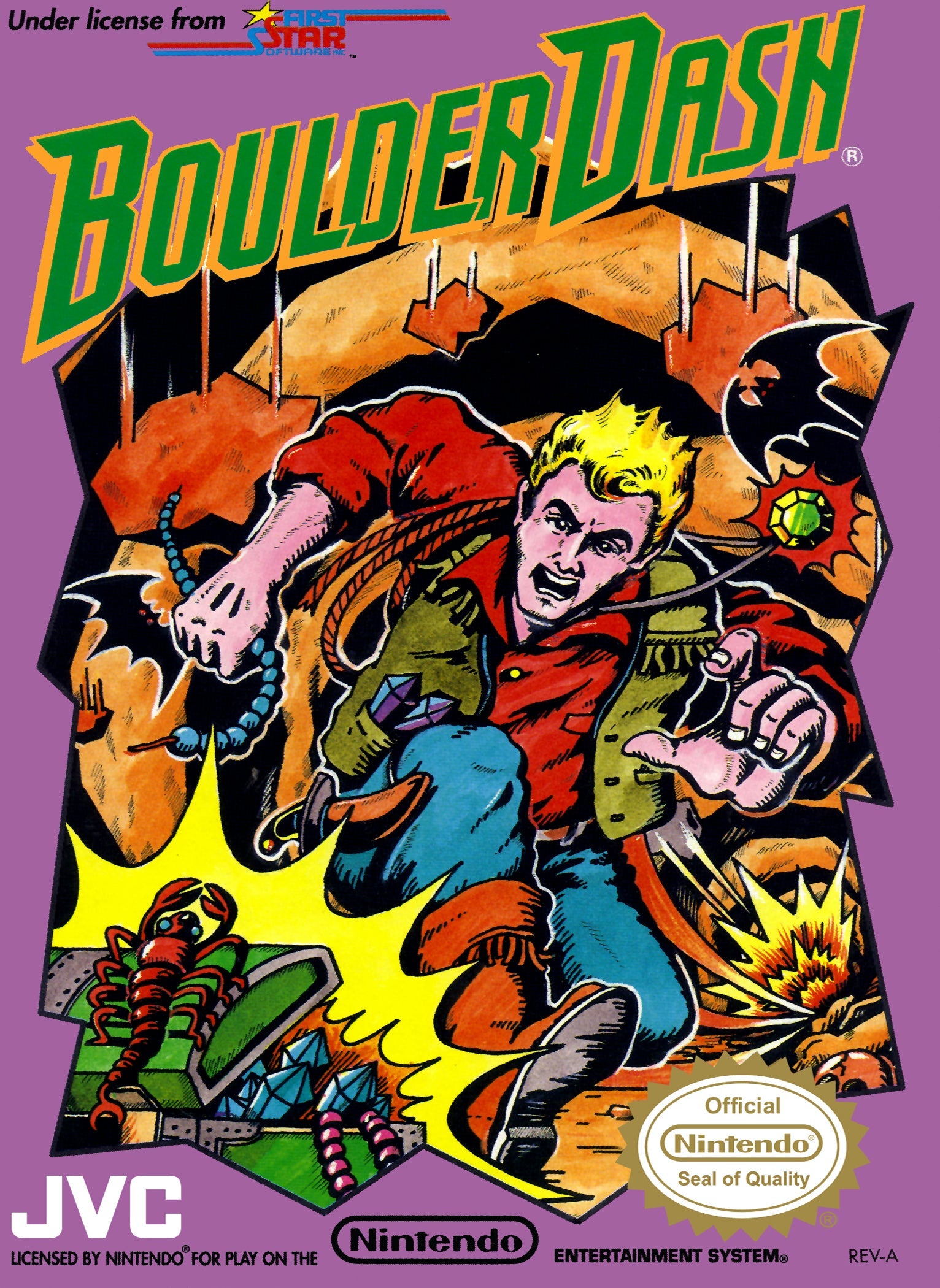 Boulder Dash - Nintendo NES