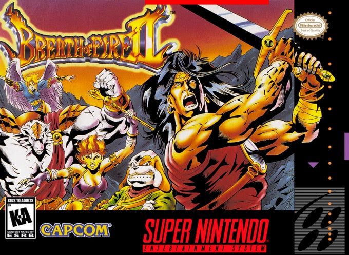 Breath of Fire II Cover Art